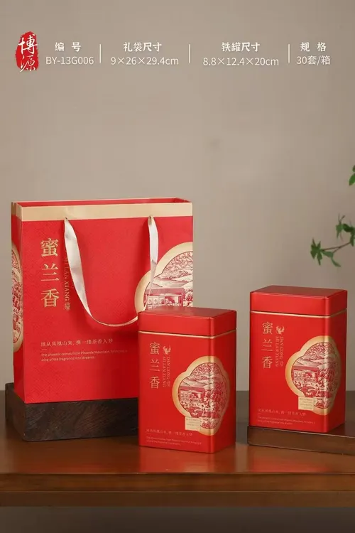 潮州凤凰单丛茶蜜兰香番薯香茶叶礼盒装500g