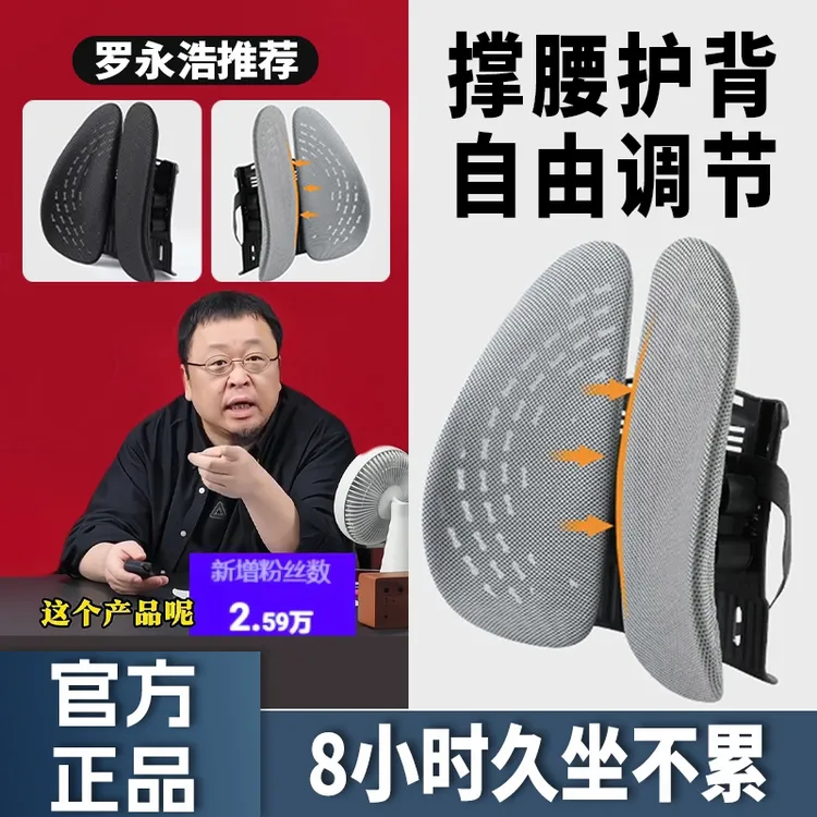 【罗永浩推荐】泰诺腰靠垫护腰垫办公椅汽车腰托多功能腰托大货车