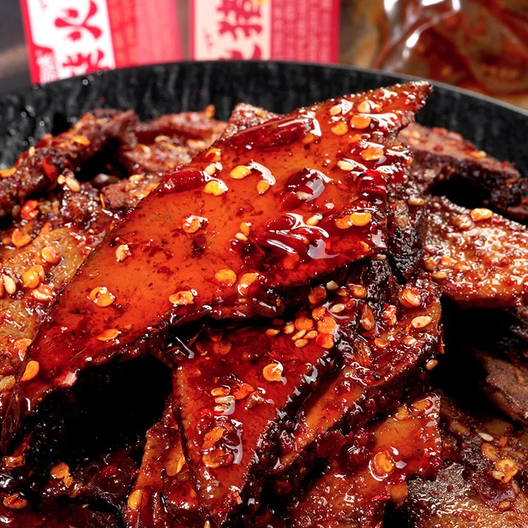 豆有味柴火猪肝猪肉湖南特产麻辣香辣休闲即食下酒菜传统熟食零食