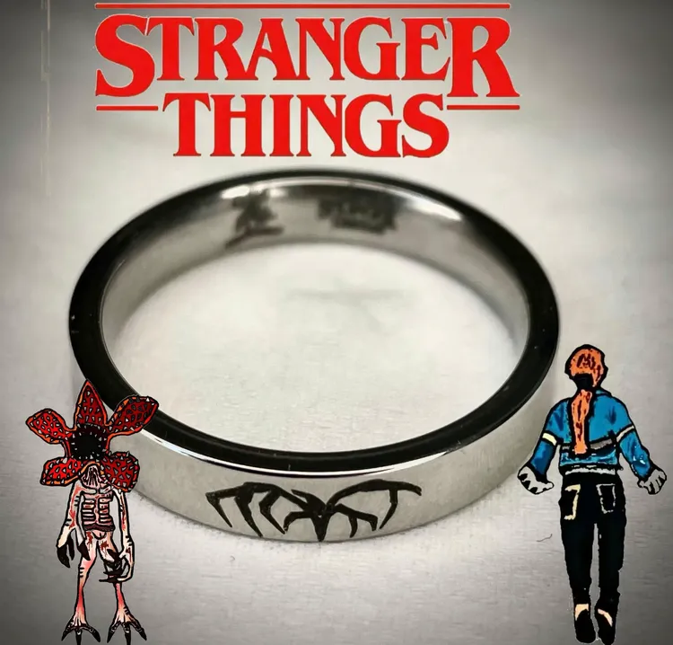 怪奇物语戒指 怪奇物语周边 怪奇物语礼物