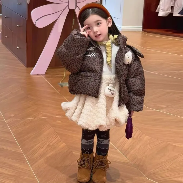 【现货】郝叔童品冬季新款上新2025女童时尚高货洋气网红棉服HP5437