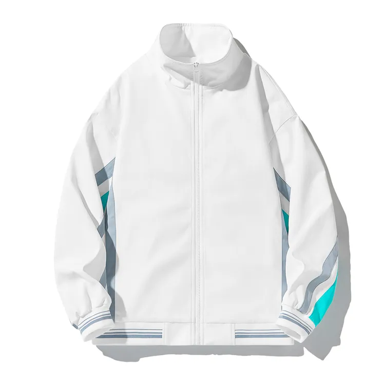 LORSVIEE/罗思威春季立领夹克宽松休闲长袖户外时尚潮流宽松百搭