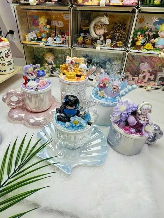 【主播代拆】萌粒水杯DIY创意手工制作