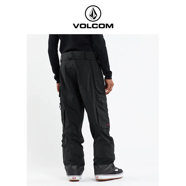 VOLCOM【GORE-TEX 3L】户外秋冬加厚防水保暖时尚滑雪裤G1352401