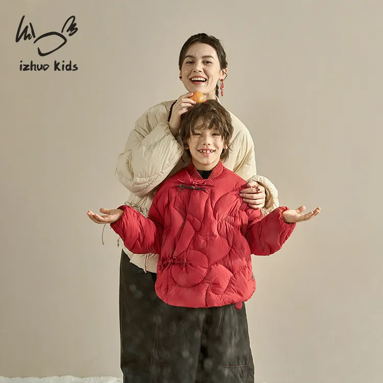 日着KIDS山海经错角马新中式亲子羽绒2025冬新童装男女童保暖