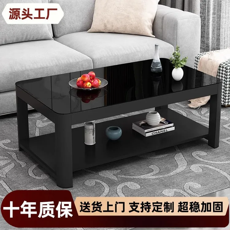 轻奢2026茶几简约长方形餐桌家用小户型桌子大气客厅办公桌台