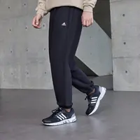 阿迪达斯官方 情侣加绒加厚舒适束脚运动裤男女款 adidas IV7608
