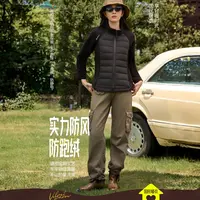 90白鸭绒立领轻羽绒收腰小弧度拼接外衣.8201