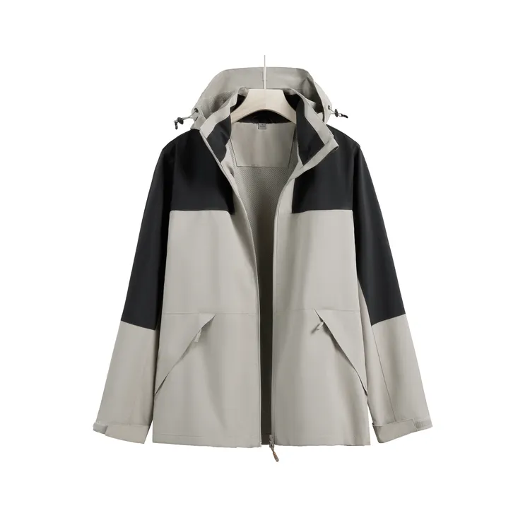 冲锋衣保暖秋冬男女防风防水三合一情侣连帽户外登山加绒风衣外套