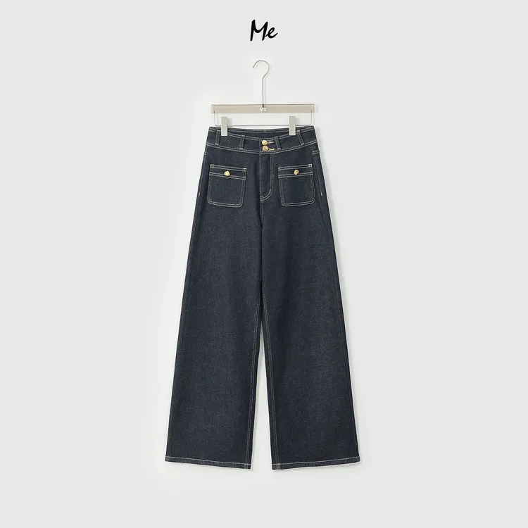 ME【CE蓝金巴黎超牛】奢牌感高弹高腰显瘦百搭水洗牛仔裤MESA3340