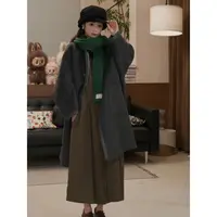 九月Oni【初衣】毛呢外套大衣女双面呢外套秋冬新款Y05022