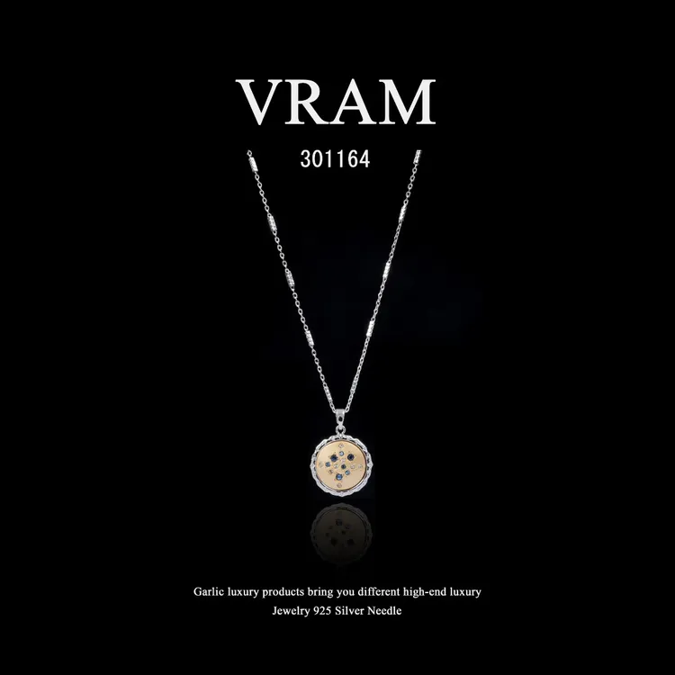 铜合金项链 镀K金 VRAM【2026·繁星】项链~301164（40+5cm）