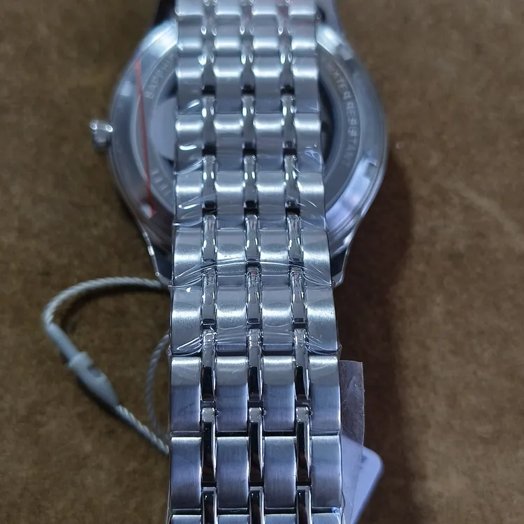 依波表钢带，带头宽21mm，适用于40mm表径依波表