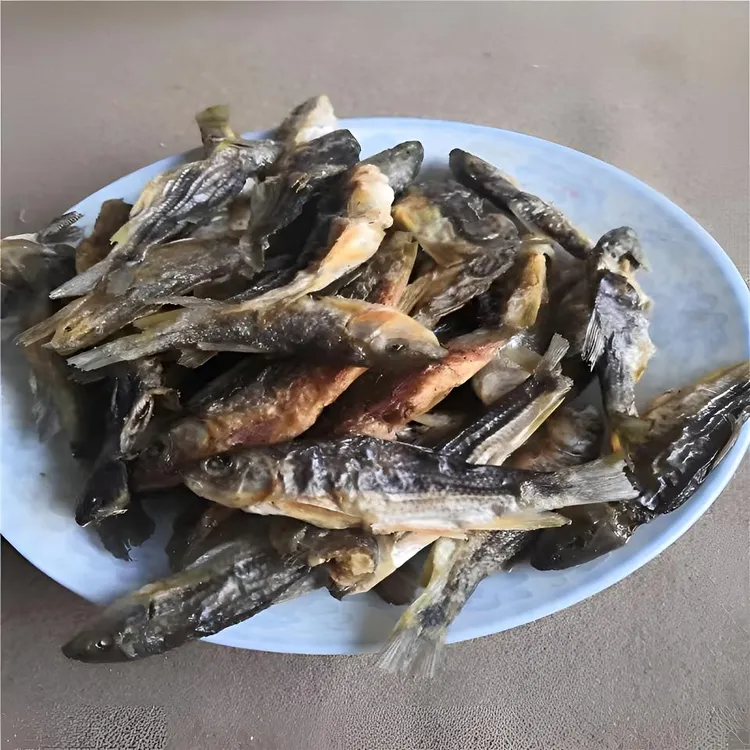 江西万安野生小溪鱼石斑鱼精选清肠肚农家自制火焙无盐250克包邮