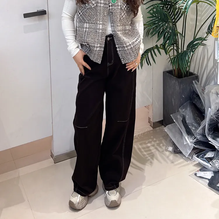 琼尚-新款弯刀裤00543559