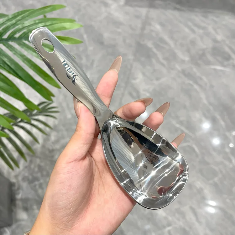 【德国品质】18-10不锈钢汤勺家用嗦粉勺分餐勺公用勺大头勺