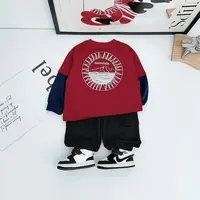 男童长袖T恤2025新款秋装儿童秋冬打底衫 AY25888 悠悠童话童装