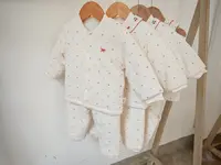 预  婴童樱桃蝴蝶结舒绒1200克分体套