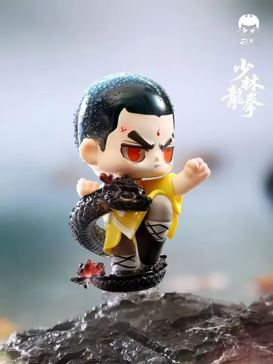 少林功夫摆件少林武僧纪念玩偶盲盒功夫摆件潮玩嵩山少林手办