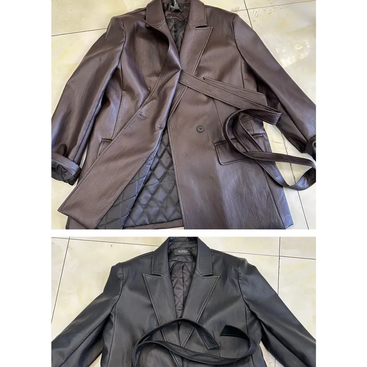 美丽订单加棉短皮衣170斤以内（241003-2）