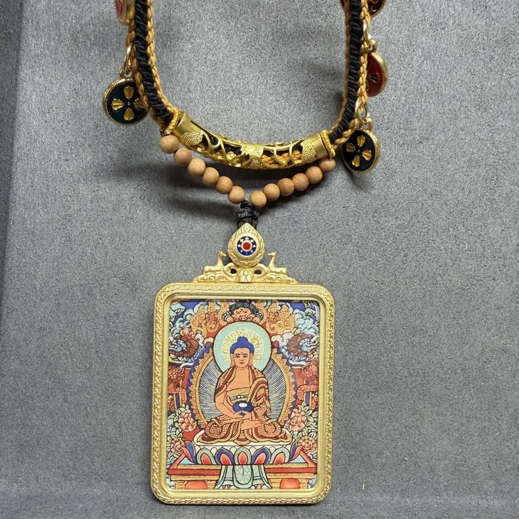 唐卡吊坠八大守护 猪狗 本卡唐卡