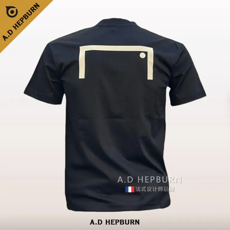 短袖T恤男纯色透气舒适百搭创意印花半袖时尚休闲运动弹力打底衫