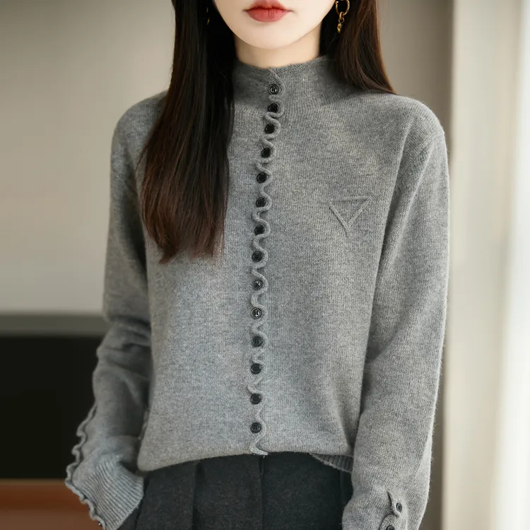 胖mm秋冬大码半高领女士毛衣遮肚子显瘦上衣高级感内搭针织打底衫