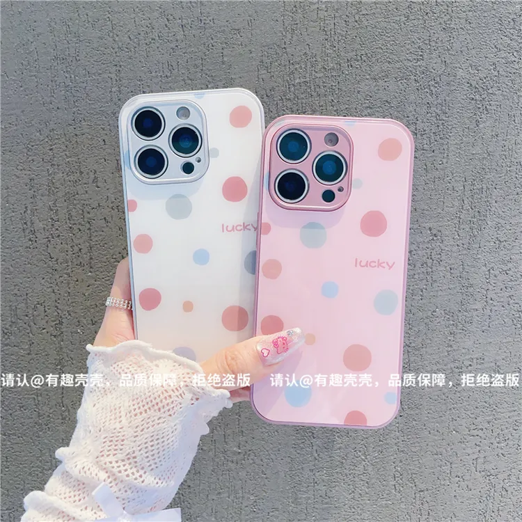 玻璃壳适用苹果17/iphone/华为荣耀/OPPO/VIVO/小米/手机壳爆款潮