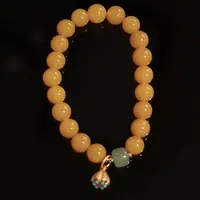 天然黄玛瑙好事连连手串 多样性发其一