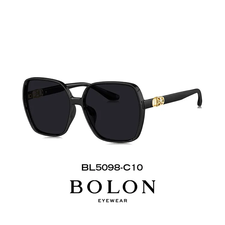 BOLON暴龙眼镜新品百搭偏光时尚防晒墨镜方框女BL5098