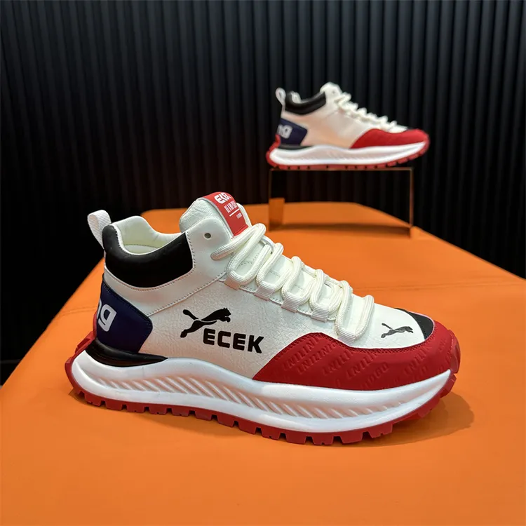 男鞋2025秋冬季单棉同款厚底增高休闲鞋舒适百搭潮流时尚运动鞋男