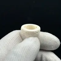 D9029天然猛犸牙 雕刻双层跑环内径10mm支持鉴定 假一罚四