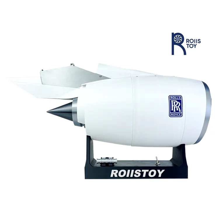 【ROIIS TOY】小号罗尔斯罗伊斯飞机涡扇发动机模型 整流罩版41厘米