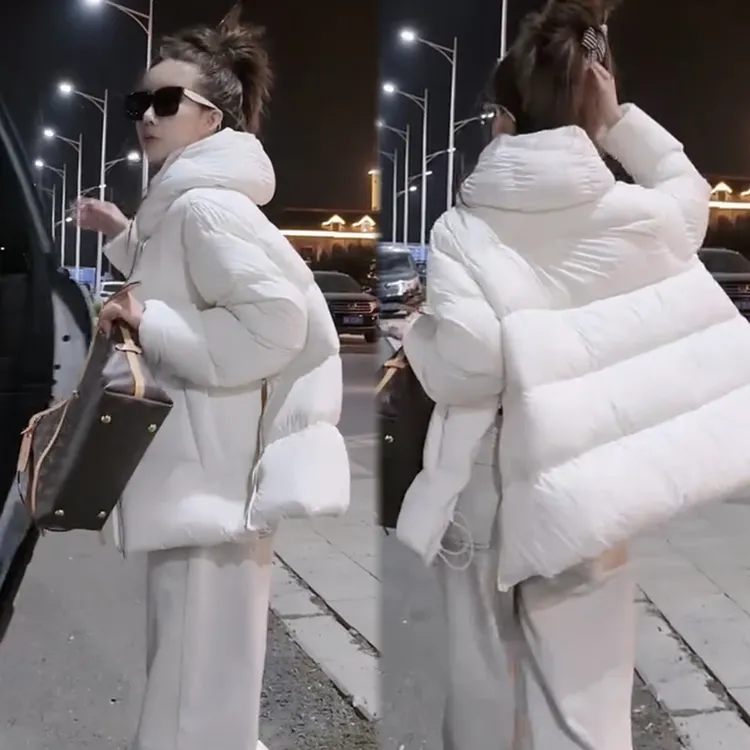 2025秋季新款时尚显瘦气质网红高档洋气女高级百搭宽松大码棉服女