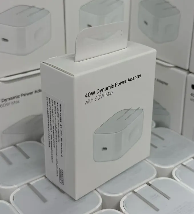 iPhone17系列专用40W动态快充头适用苹果iPad Pro安卓等峰值60W