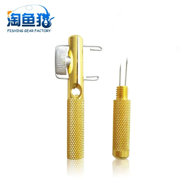 供应子线打结器金属实用垂钓台钓渔具钓鱼配件其他垂钓用品绑钩器