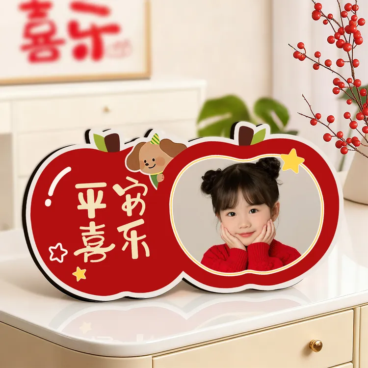 定制相框摆台洗照片做成相框氛围感摆件新家乔迁礼物玄关摆件