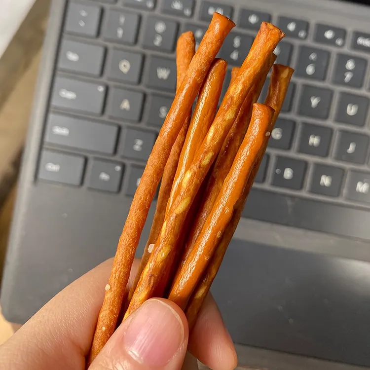 来甘多海盐碱水棒棒非蝴蝶结碱水结碱水饼干办公室零食小吃磨牙棒