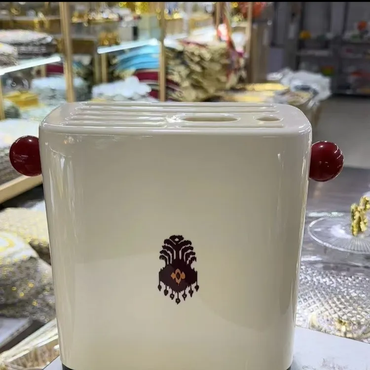 收纳架家用陶瓷大容量收纳筐刀架收纳筷子刀具餐具烘干复古奶瓶