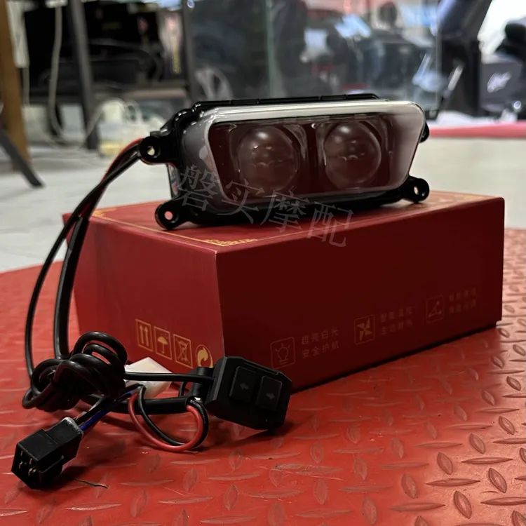 暗夜领航者极核AE4/5/my25系列透镜恶魔眼高低APP可调大灯120w亮