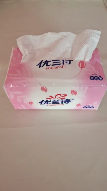 150mm*190mm每提8包家庭装420张抽纸巾一件10提80包