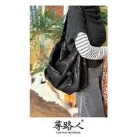 寻路人藏系列百搭潮流纯色大气款旅行多用斜挎包女士斜挎健身包