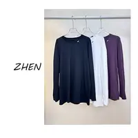 【ZHEN】25K01393 2025新款时尚气质休闲百搭长袖上衣女
