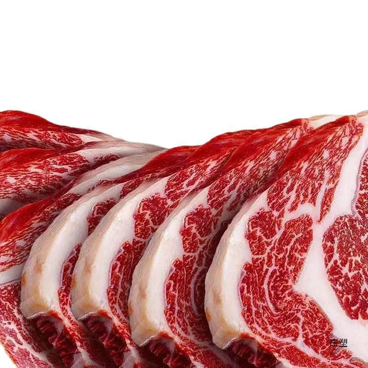 牛排整条安格斯原切眼肉新鲜雪花厚切西冷菲力牛扒儿童家庭装