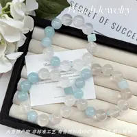 《日与月光》奶白晶甜甜圈手链 TJ201 多样性发一颜色微差