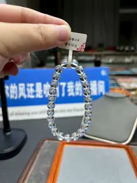 白水晶7mm+单圈手串