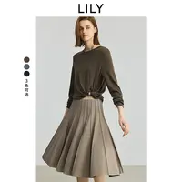 澳洲100%超细美丽诺羊毛LILY2025秋针织衫125349TK961