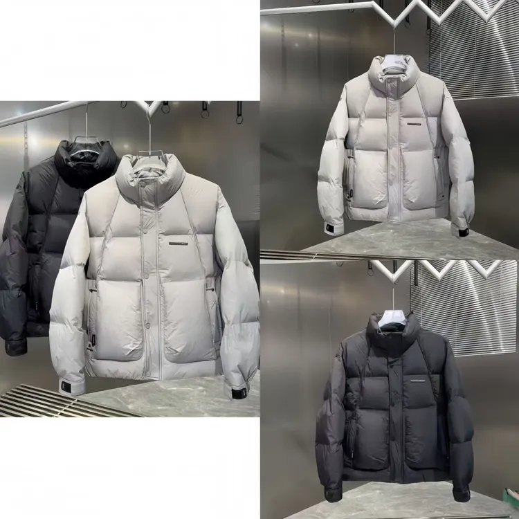 冬季新款排骨棉服男士时尚宽松加厚立领短款韩版棉衣外套25166