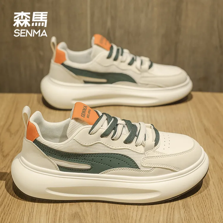 森马男鞋秋季2025新款百搭透气网面运动鞋男士薄款防臭潮流休闲鞋