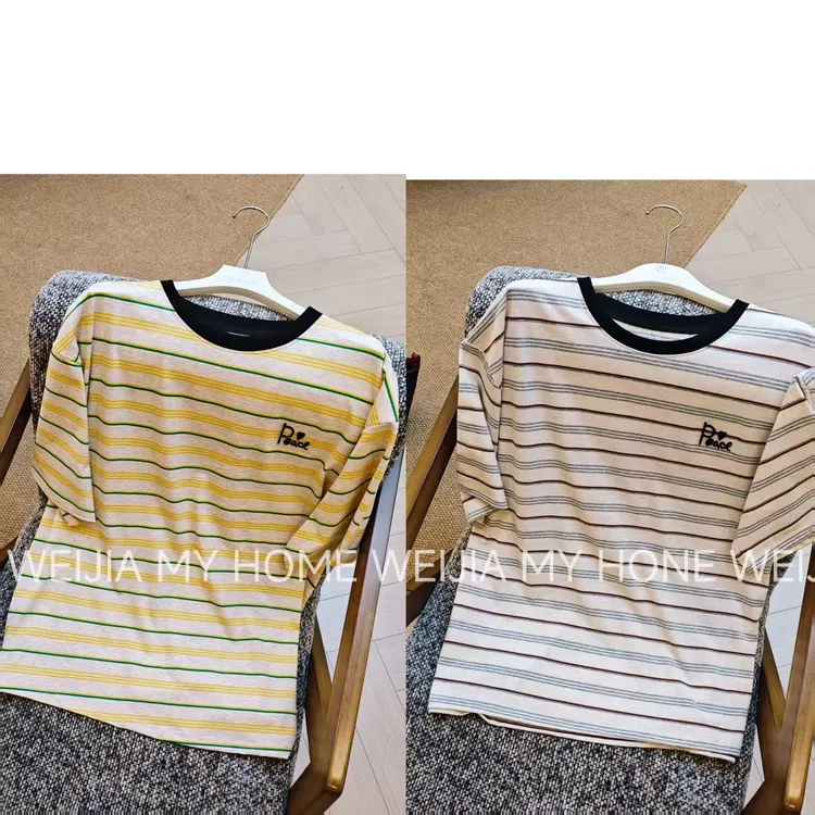 【WJ】夏款 祝 6067 两色T恤（均码）